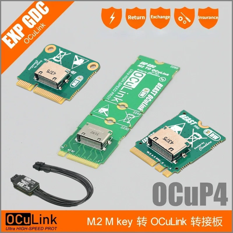 Oculink Gpu Dock Station - TH3P4 OCuP4 OCuLink TB3/4 USB4 Док-станция