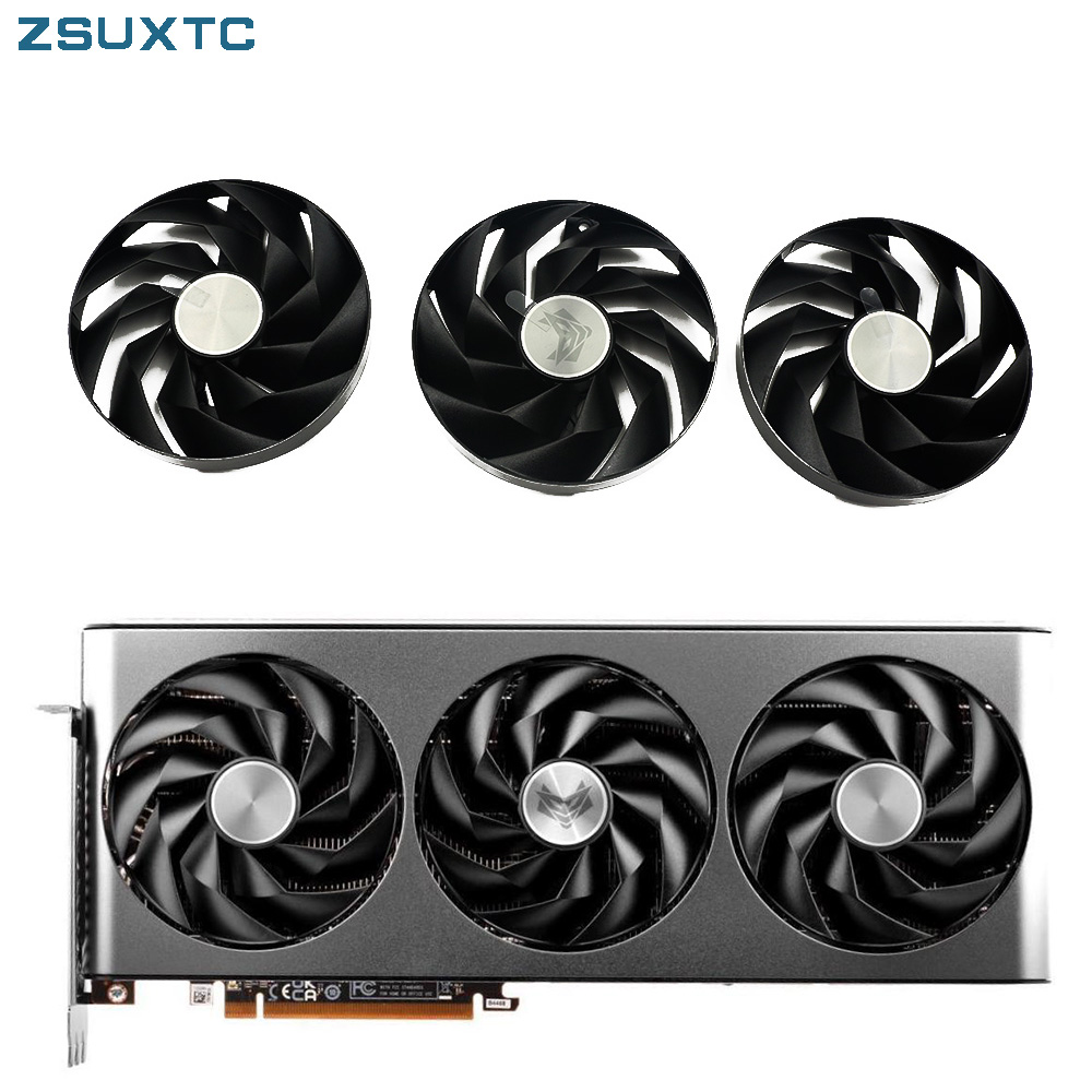 Rx 7900 Xt 20Gb - 95 мм FD10015M12D RX7900XT вентилятор видеокарты