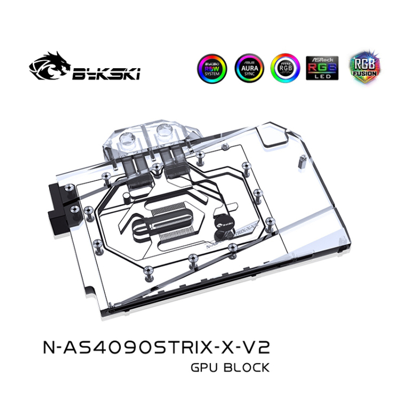 Блок охлаждения GPU Bykski для – обзор и цена Rtx 3090 24Gb Gddr6X