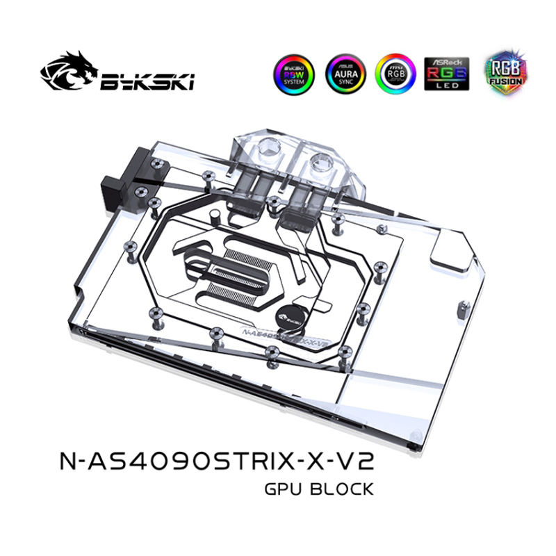 Блок охлаждения GPU Bykski для – обзор и цена Rtx 3090 24Gb Gddr6X